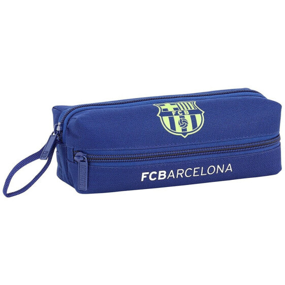 SAFTA FC Barcelona Away 18/19 3 Zippers Pencil Case