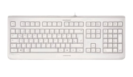 Cherry KC 1068 - Keyboard - Laser - 105 keys QWERTZ - Gray