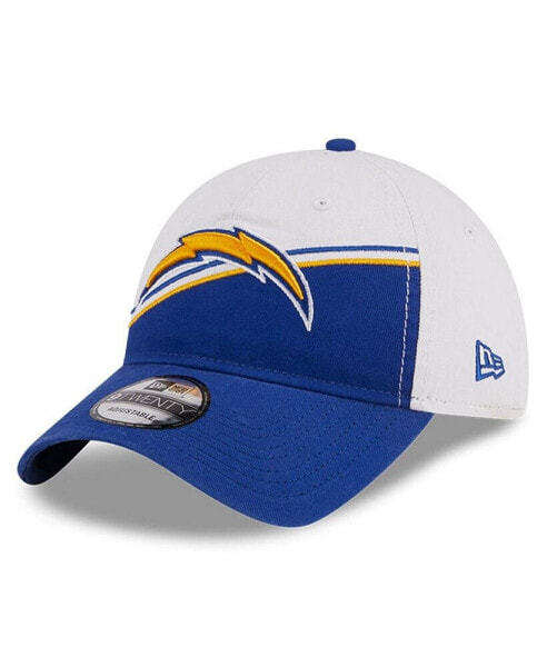 Men's White/Blue Los Angeles Chargers 2023 Sideline 9Twenty Adjustable Hat