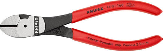 KNIPEX 74 01 140 SB Side Cutters, 140 mm (SB-Card/Blister)