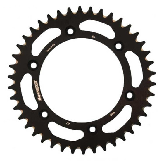 SUPERSPROX Aluminium Honda 420x49 RAL217X49BLK rear sprocket