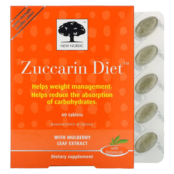 Zuccarin Diet, 60 Tablets