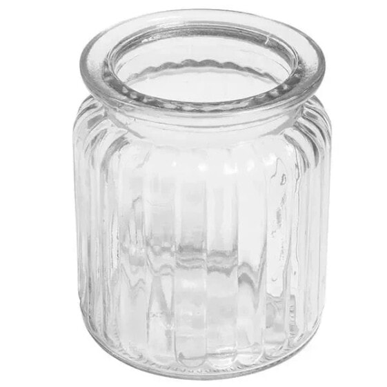 Glasbehälter mit Rillen - 270 ml