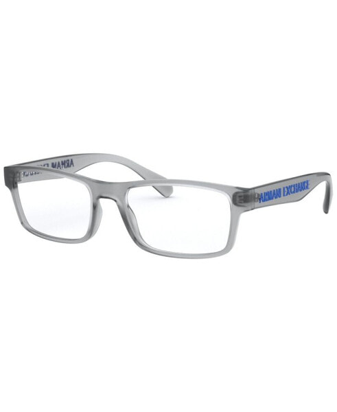 Armani Exchange AX3070 Men's Rectangle Eyeglasses