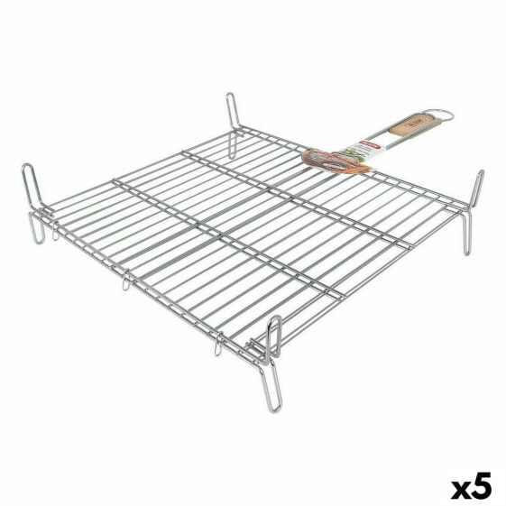 Решетка-гриль Algon Grill Legs Barbecue Wood (5 Units)