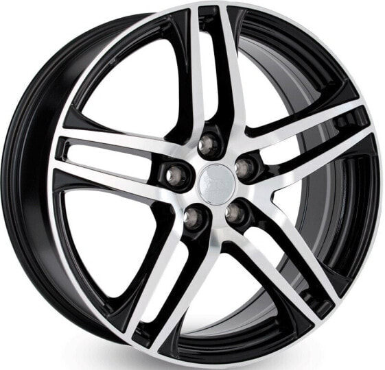 MAM RS2 black front polish 7.5x17 ET45 - LK5/114.3 ML72.6