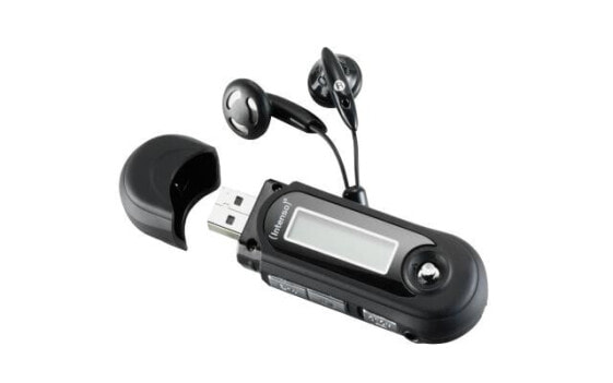 MP3-плеер Intenso 16 ГБ LCD USB 2.0 - наушники