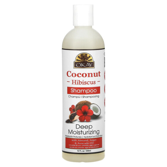 Coconut Hibiscus, Deep Moisturizing, Shampoo, 12 fl oz (355 ml)