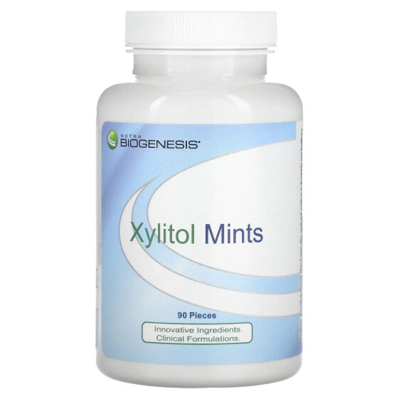 Конфеты Nutra BioGenesis Xylitol Mints 90 штук