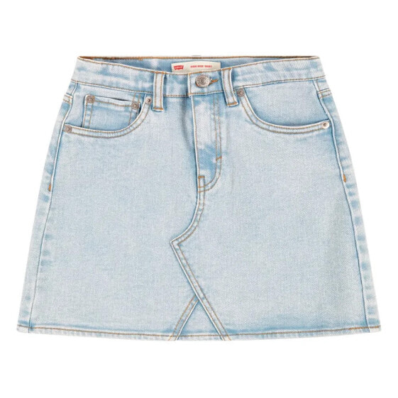 LEVI´S ® KIDS High Rise Denim Short Skirt