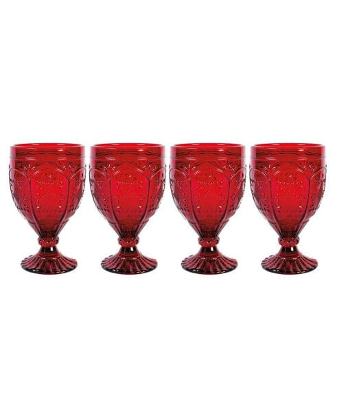 Trestle 12-oz Goblet Glasses 4-Piece Set