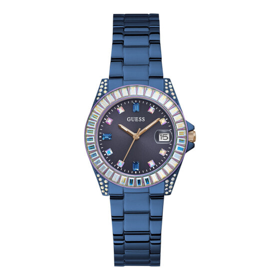 Guess Damen Armbanduhr Work Life Opaline Marine GW0475L2 34 mm