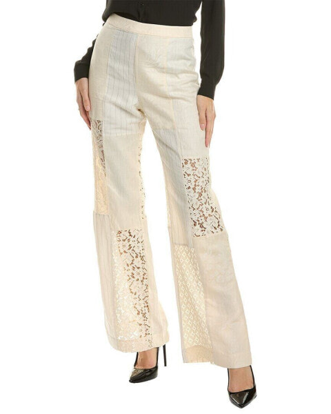 Zimmermann Luminosity Linen & Silk-Blend Pant Women's