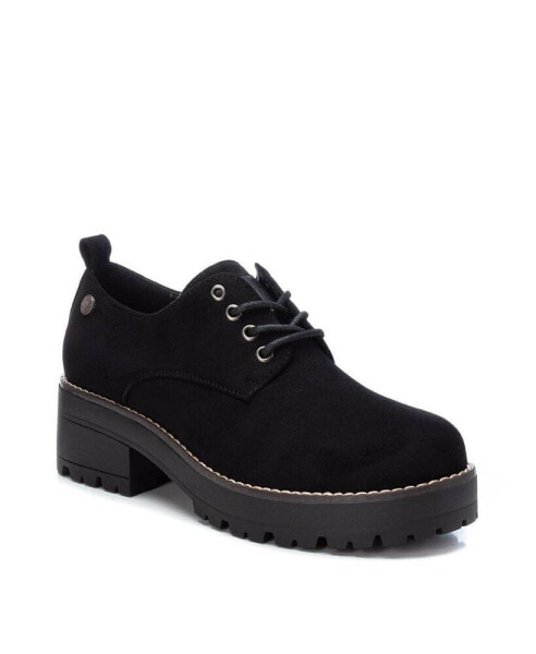 Women's Suede Lace-Up Oxfords By XTI