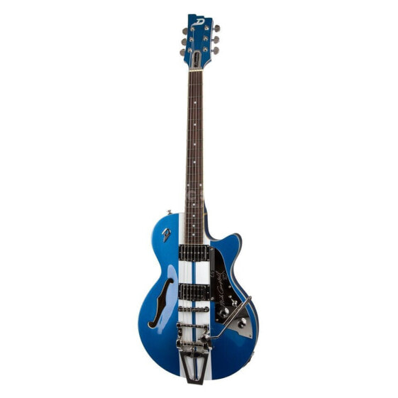 Duesenberg Starplayer TV Mike Campbell Blue Metallic / Ralley Stripes