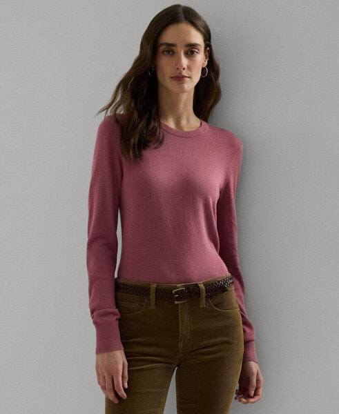 Women's Slim-Fit Crewneck Sweater