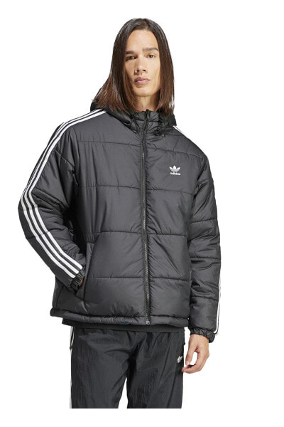 Куртка мужская Adidas HZ0690-ADIC REV JACKET Siyah - Yeşil Erkek Kapüşon Yaka Mont