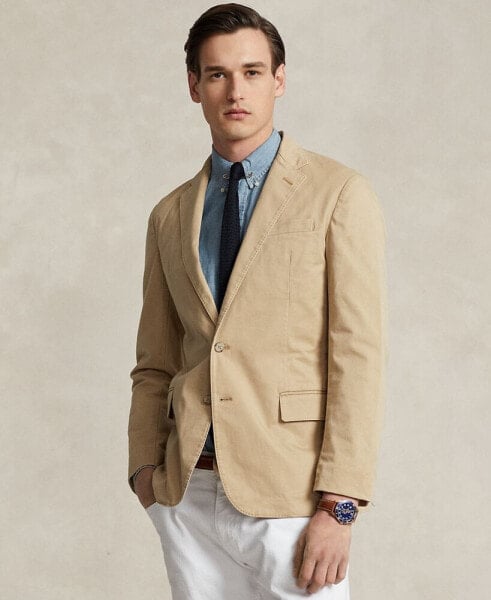 Men's Polo Stretch Chino Suit Jacket