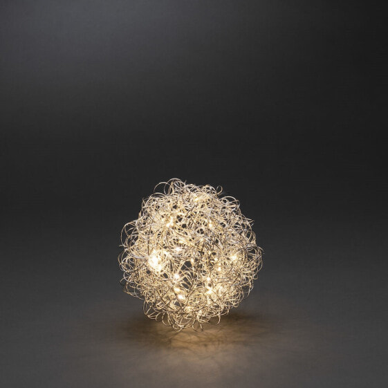 Konstsmide 3513-303 - Light decoration figure - Silver - Metal - Plastic - Universal - IP20 - Sphere
