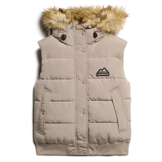 SUPERDRY Everest Faux Fur vest