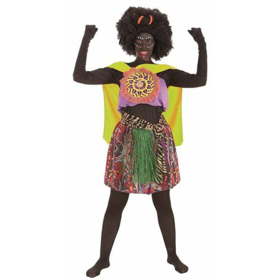 Маскарадные костюмы для взрослых Африканка M/L (4 Предметы)