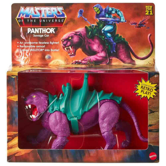 MASTERS OF THE UNIVERSE Origins Panthor Action Skeletors