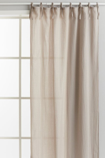 2-pack Muslin Curtain Panels