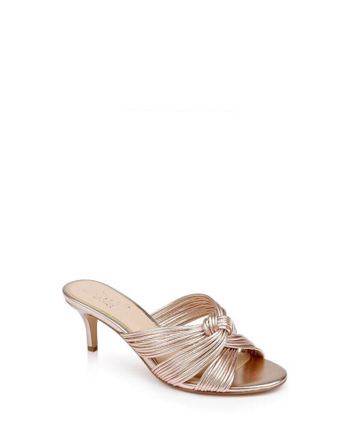 Женские босоножки Jewel Badgley Mischka Mia Evening Slide.