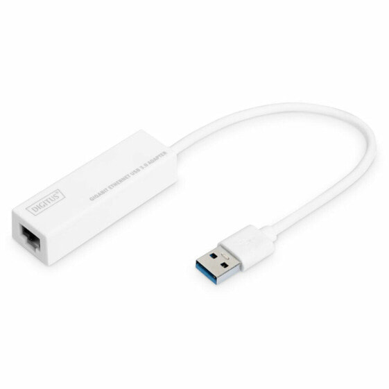 Адаптер Ethernet-USB Digitus DN-3023 белый