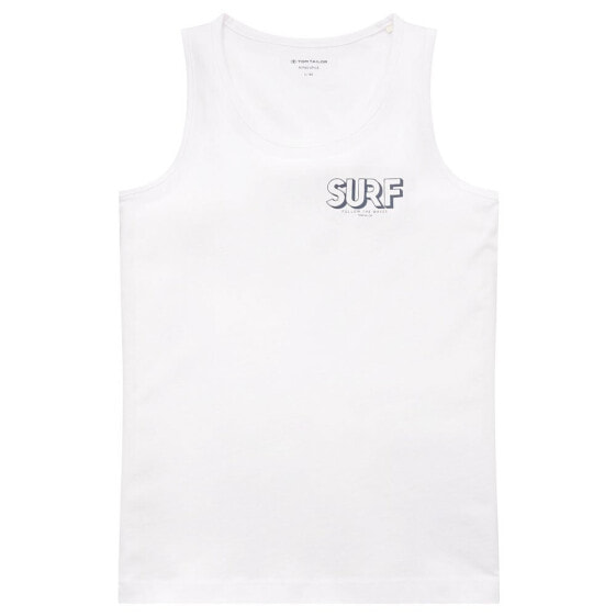 TOM TAILOR 1031684 Fitted sleeveless T-shirt