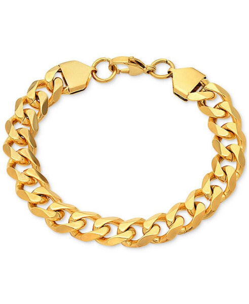 Men's Gold-Tone Cuban Link Bracelet