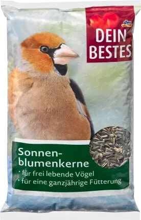 Vogelfutter Sonnenblumenkerne, 1 kg