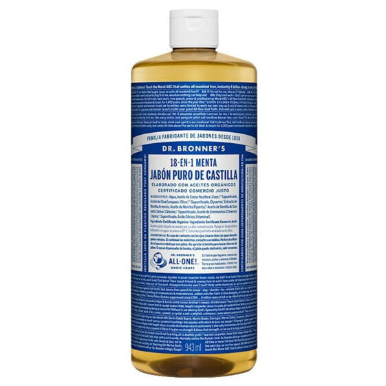 Жидкое мыло для тела DR BRONNERS Menta 945 мл