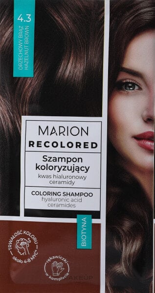 Färbendes Shampoo - Marion Recolored Coloring Shampoo 4.3 - Hazelnut Brown