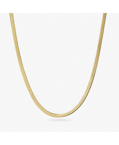 Herringbone Chain Necklace - Ina