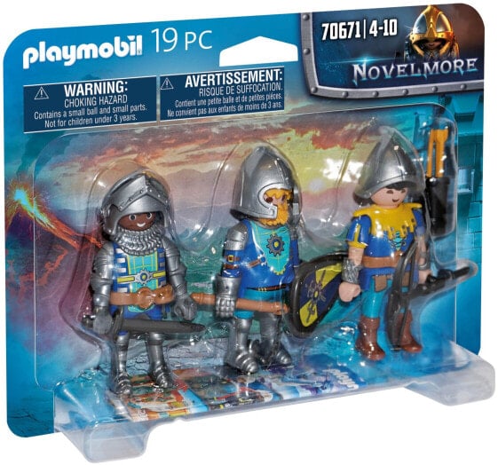 Игровой набор Playmobil 3er Set Novelmore Ritter Knights (Рыцари)