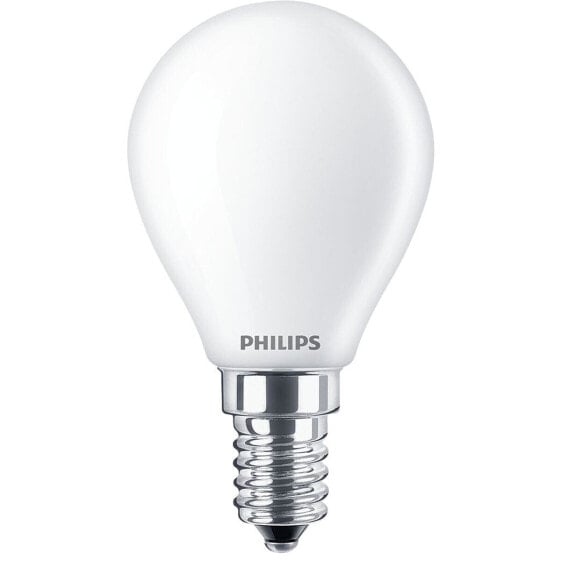 Светодиодная лампочка Philips F 40 W 4,3 W E14 470 lm 4,5 x 8,2 см (2700 K)