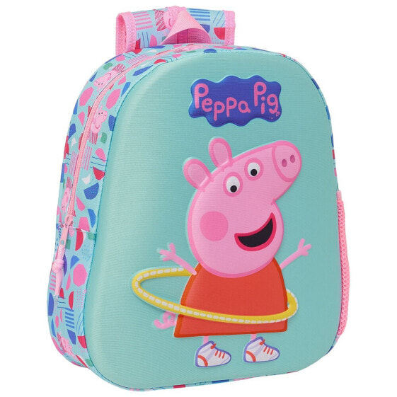 SAFTA 3D Peppa Pig Backpack