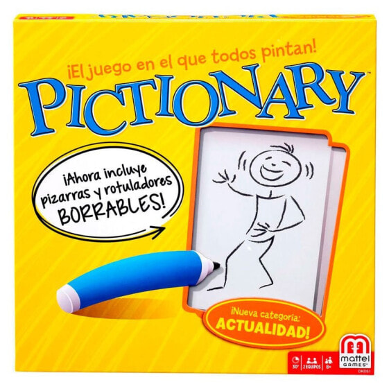 MATTEL GAMES Pictionary Spanish Board Game