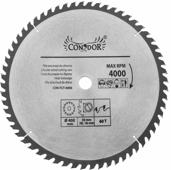 Ковровая пила с Widia 400*30*40Z /Drel