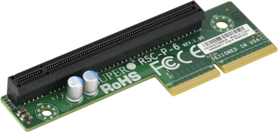 Supermicro RSC-P-6 - PCIe - PCIe 3.0 - Black - Green - Server - CE - FCC