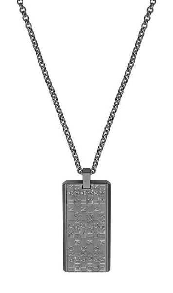Steel necklace for men DCNL50160200