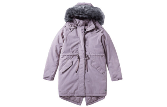 THE NORTH FACE 户外防水保暖羽绒服 冬季 女款 紫色 / Пуховая куртка THE NORTH 3VV2-D2Q