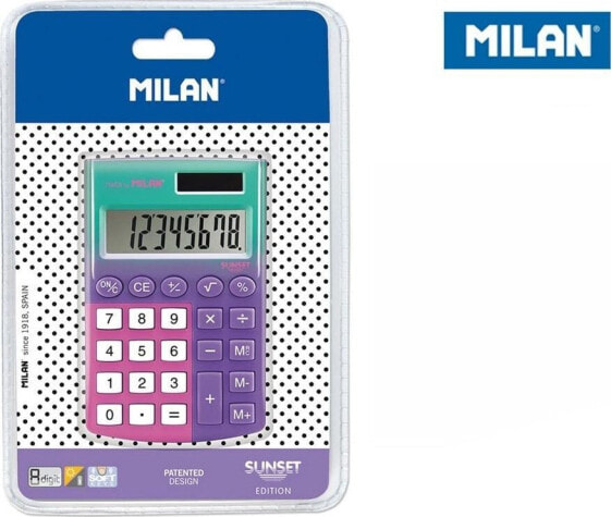 Калькулятор карманный MILAN Sunset 8-позиционный