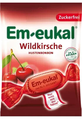 Bonbon, Wildkirsche, zuckerfrei, 75 g