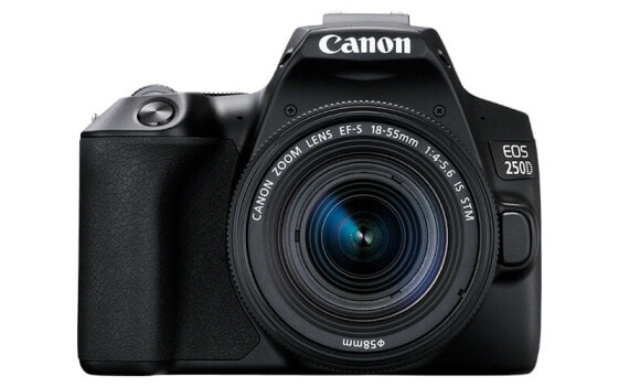 Canon EOS 250D - - SLR Camera - 24.1 MP CMOS - Display: 7.62 cm/3" TFT - Black