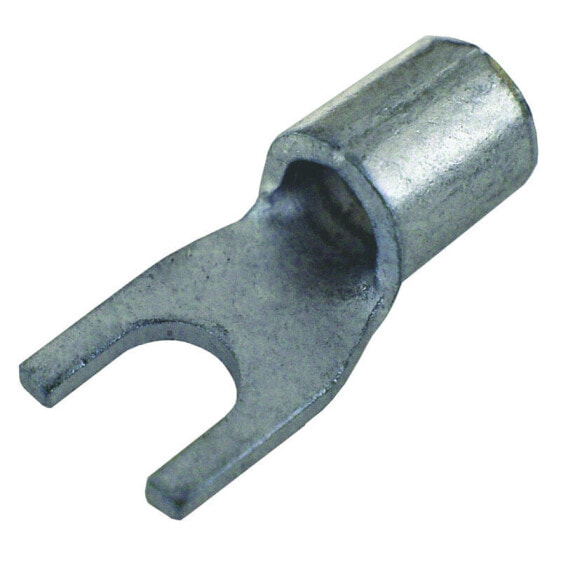 Weidmüller KQNG-M5/-6 - Tubular fork lug - Straight - Metallic - 6 mm² - 1.57 g - 100 pc(s)