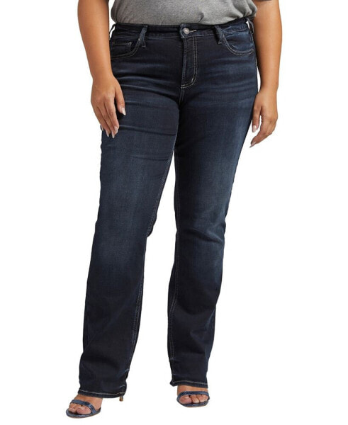 Джинсы женские Silver Jeans Co. Модель Suki Mid Rise Slim Bootcut