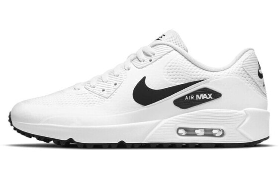 Nike Air Max 90 都市潮流 低帮 跑步鞋 男女同款 白黑 / Кроссовки Nike Air Max 90 CU9978-101