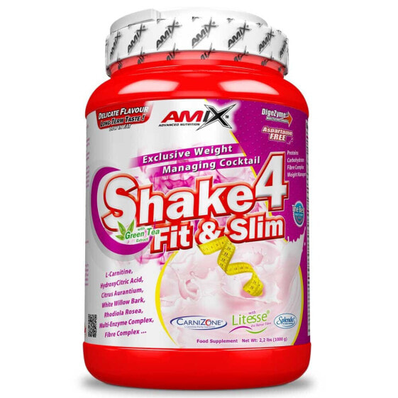 AMIX Shake 4 Fit & Slim 1kg Weight Managing Vanilla